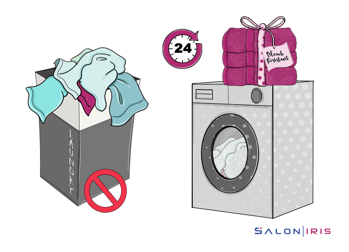 How to clean your salon towels